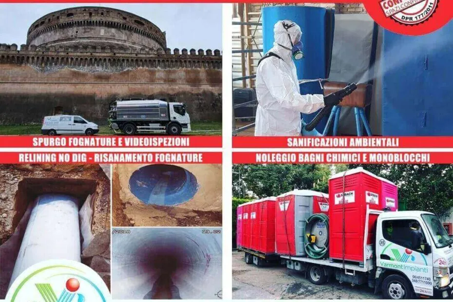 Le Specializzazioni Di Bagni Chimici Roma